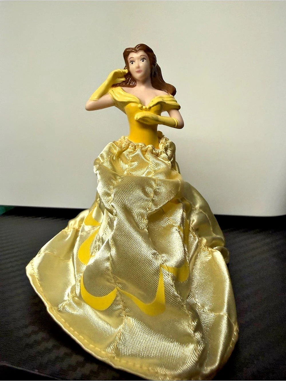 Disney Princess Belle Yellow Gown Figure Beauty and the Beast PVC